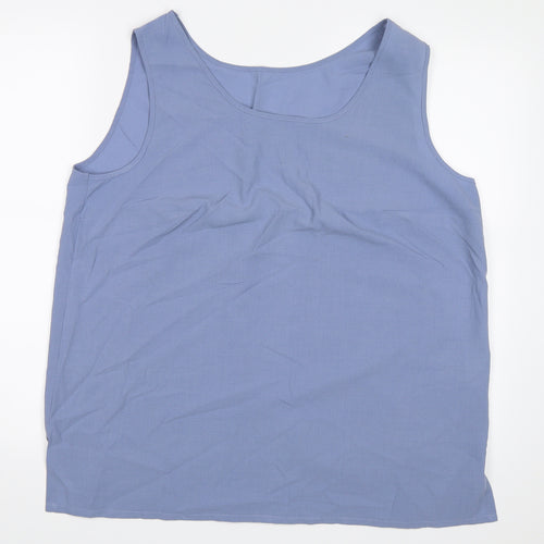 Match Set Womens Blue   Basic Blouse Size 18