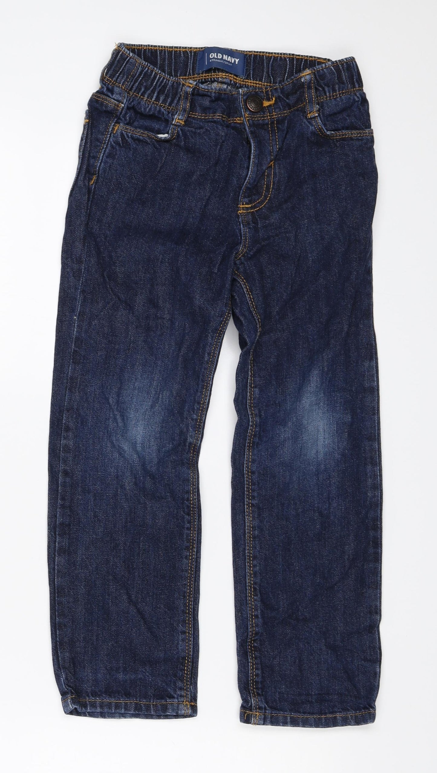 Old Navy Boys Blue  Denim Straight Jeans Size 5 Years