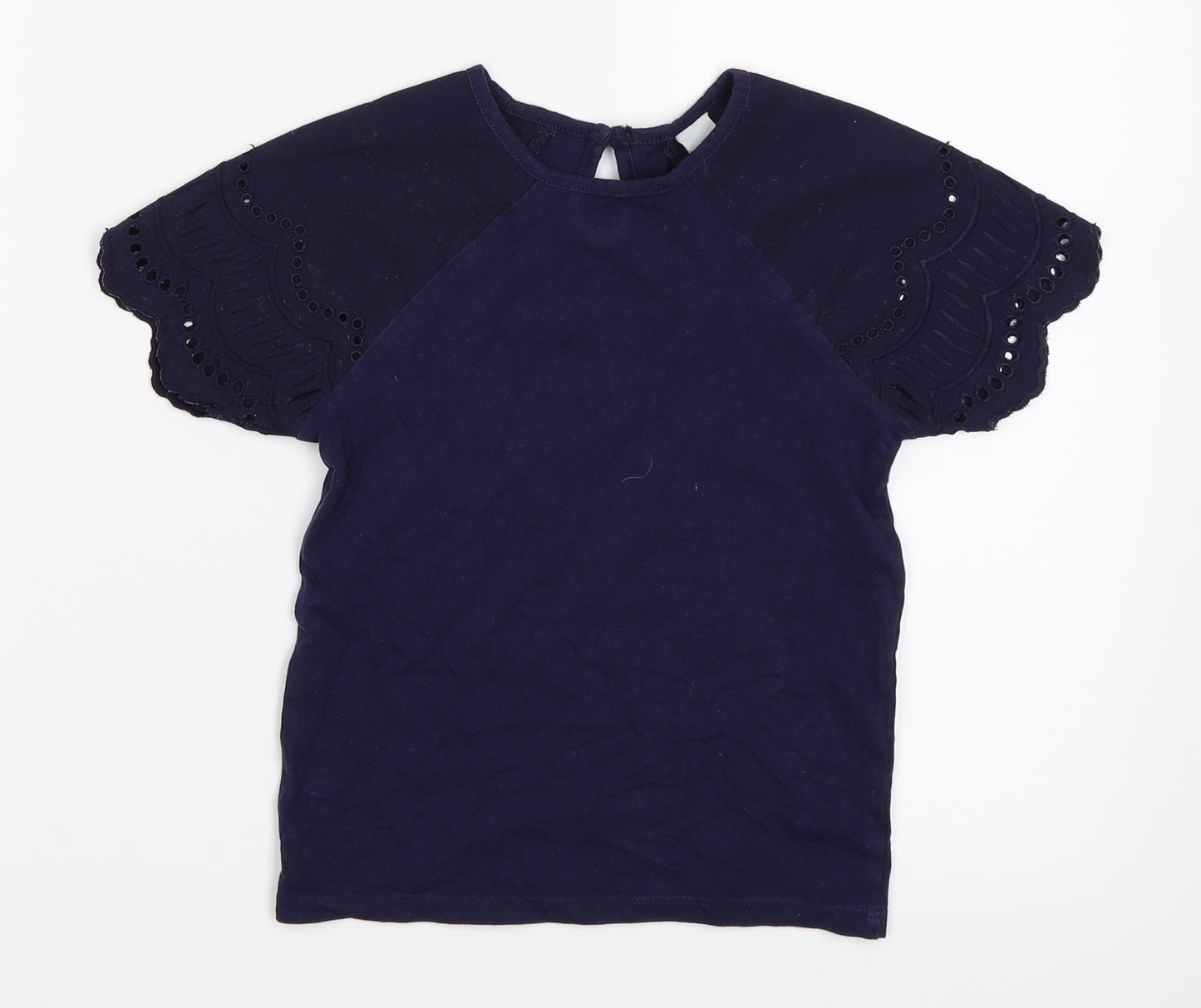 TU Girls Blue   Basic T-Shirt Size 5 Years