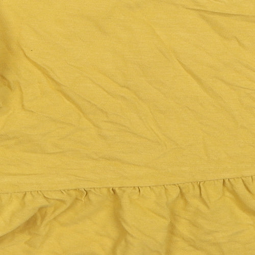 TU Girls Yellow   Basic T-Shirt Size 3-4 Years