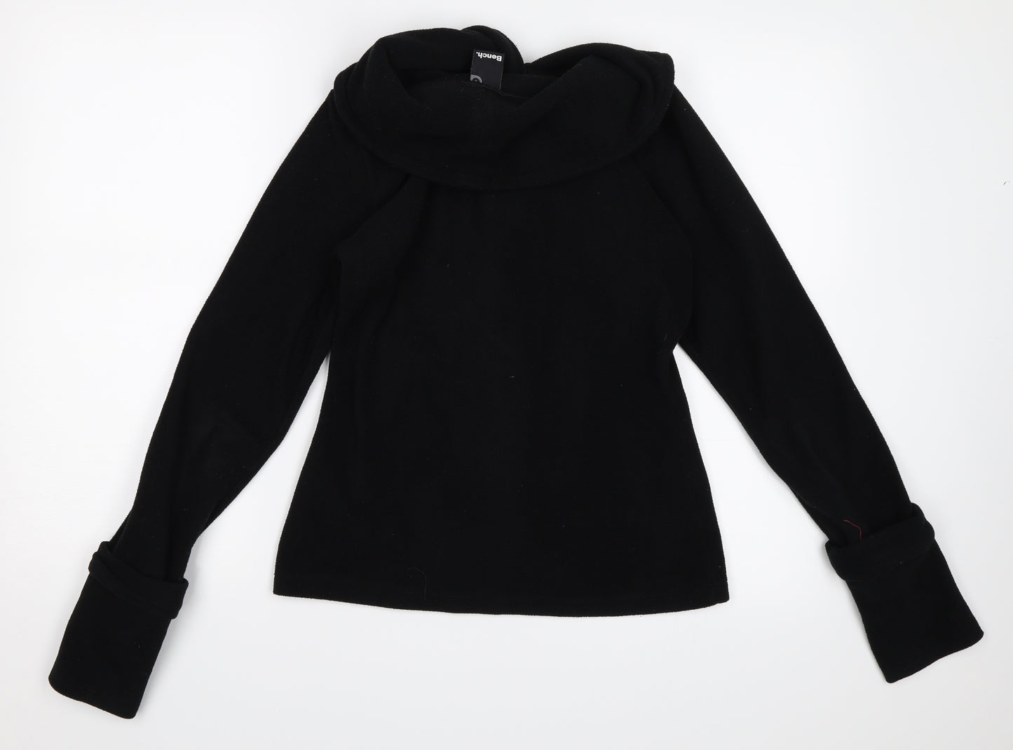 Bench Womens Black  Fleece Jacket  Size S