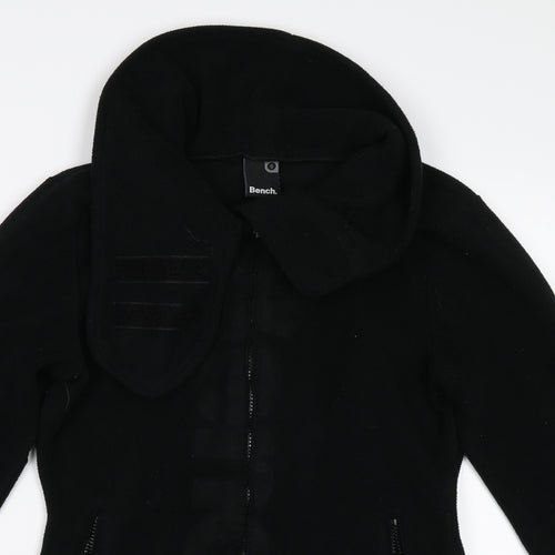 Bench Womens Black  Fleece Jacket  Size S