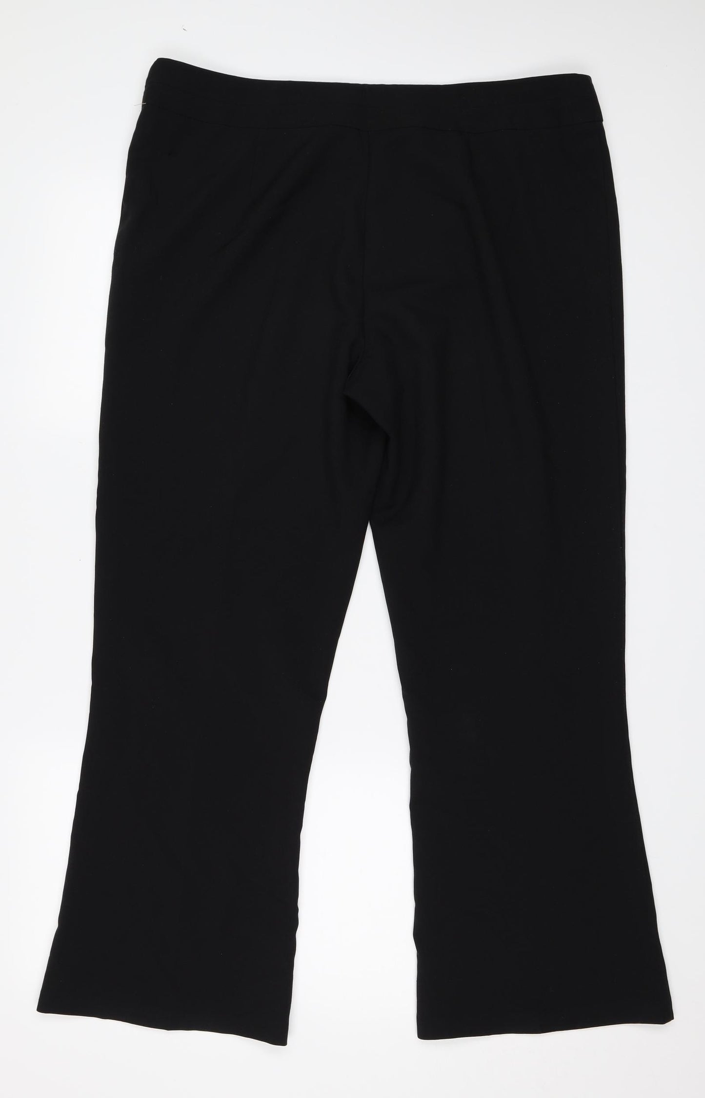 George Womens Black   Trousers  Size 16 L29 in