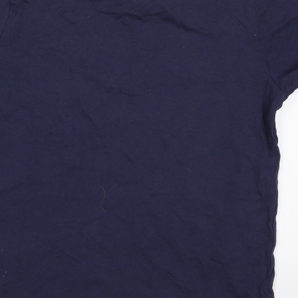 Nickelodeon Boys Blue   Basic T-Shirt Size 5-6 Years  - Teenage Mutant Ninja Turtles
