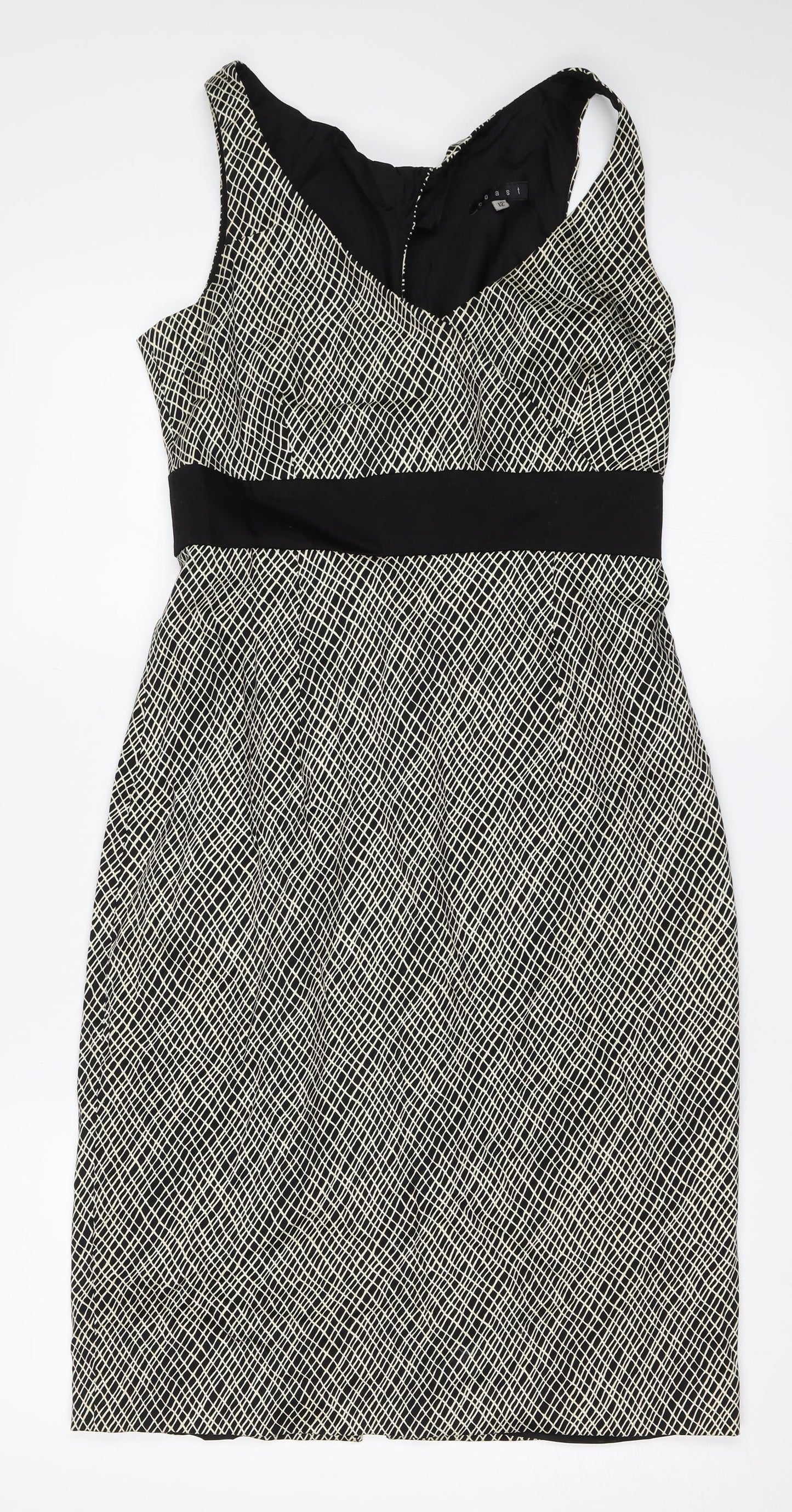 Coast Womens Black   Shift  Size 12