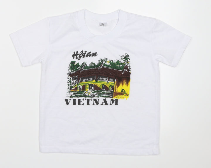 Preworn Boys White Basic T-Shirt Size 6 Years - vietnam