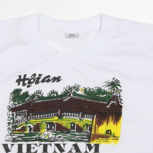 Preworn Boys White   Basic T-Shirt Size 6 Years  - vietnam