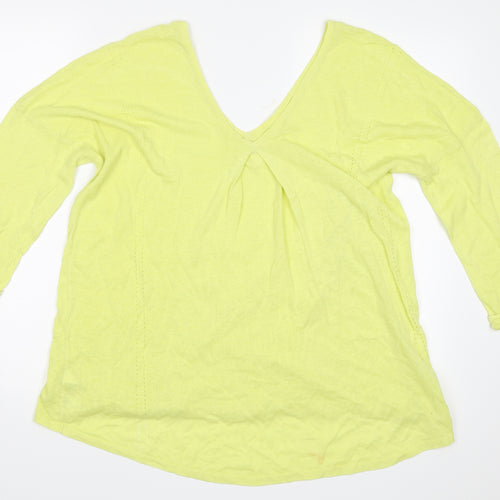 Preworn Womens Yellow   Pullover Jumper Size 14