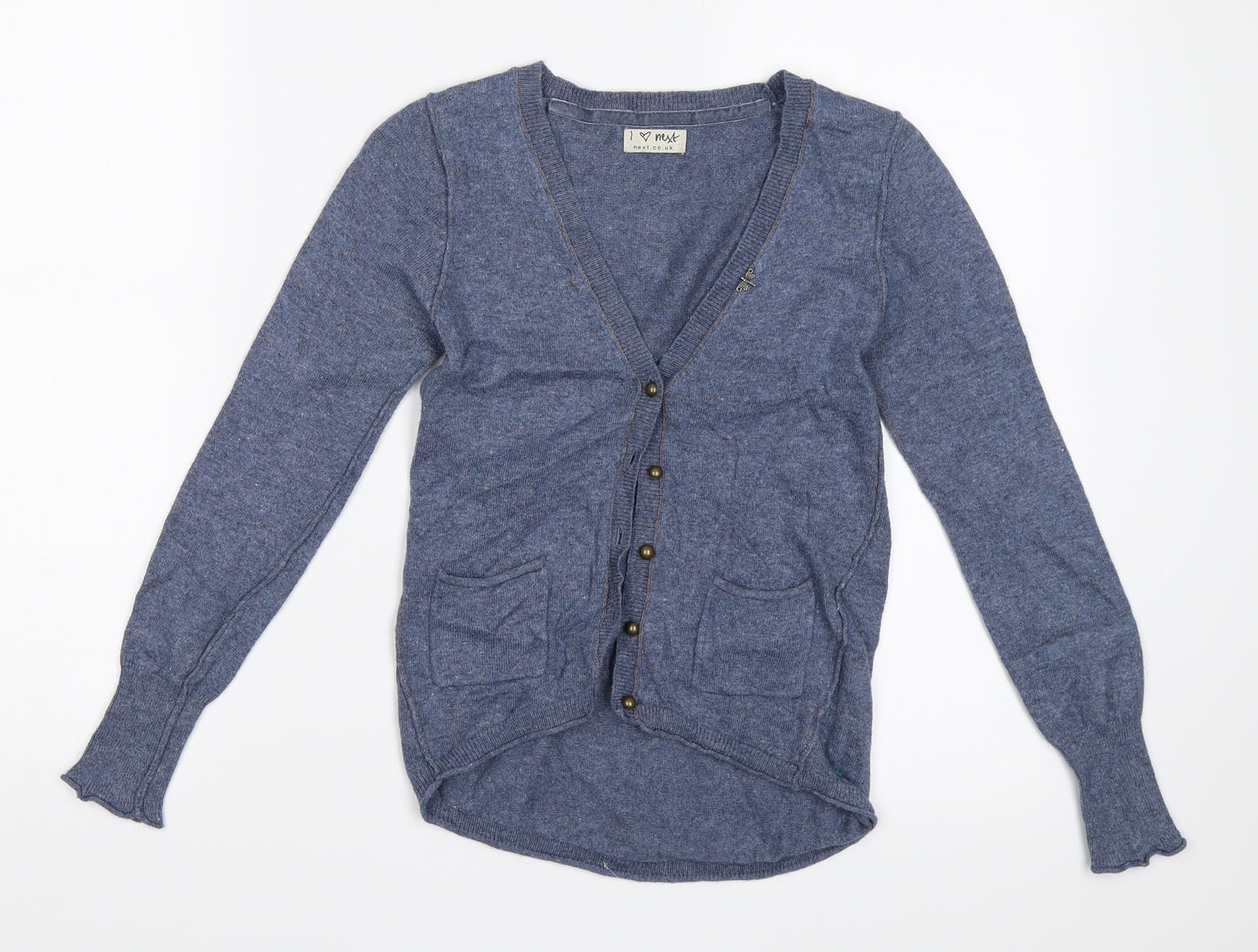 NEXT Girls Blue   Cardigan Jumper Size 9 Years