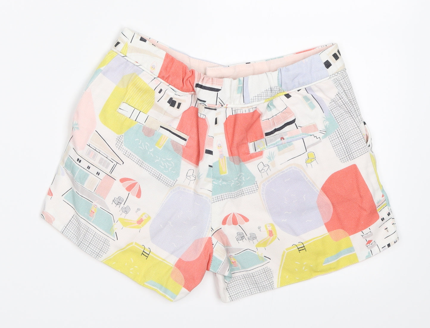 Autograph Girls White   Bermuda Shorts Size 8-9 Years