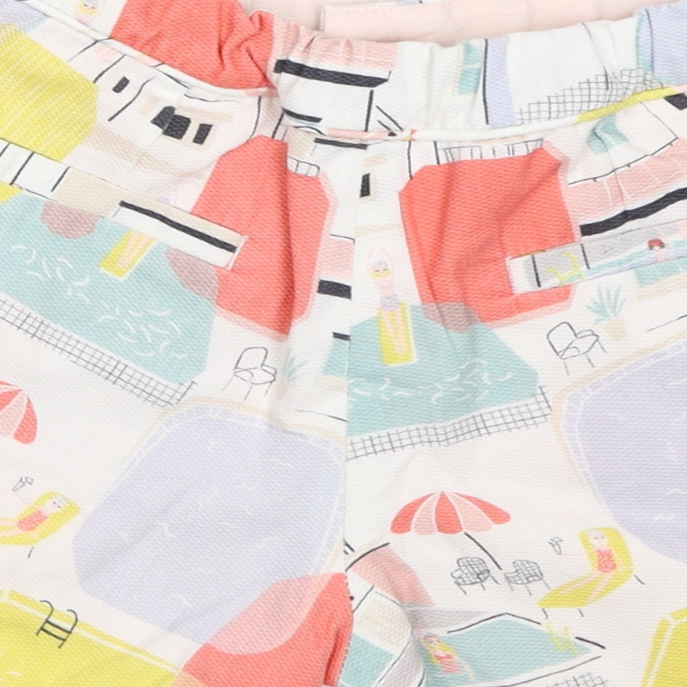 Autograph Girls White   Bermuda Shorts Size 8-9 Years