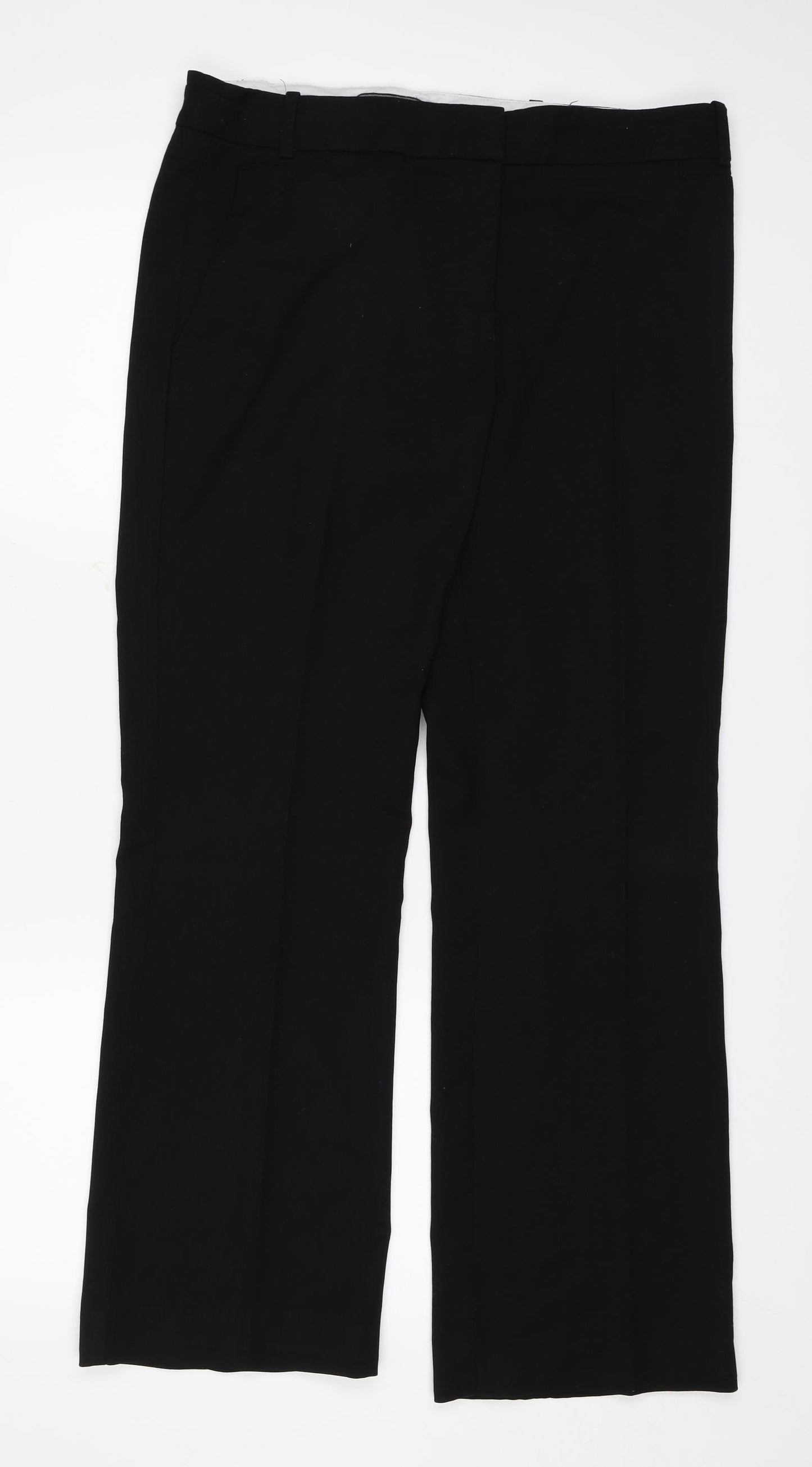 NEXT Womens Black   Trousers  Size 12 L29 in