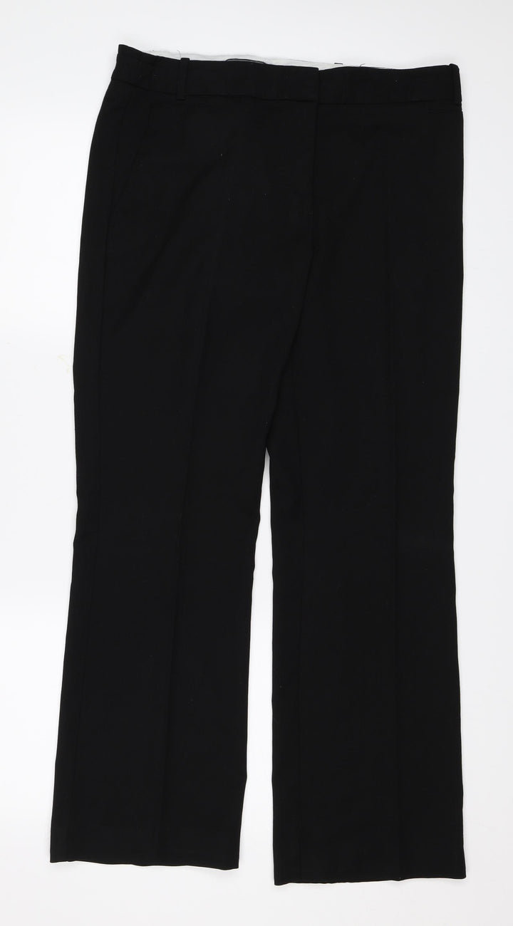 NEXT Womens Black   Trousers  Size 12 L29 in