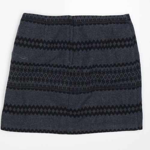 New Look Womens Blue   Mini Skirt Size 8