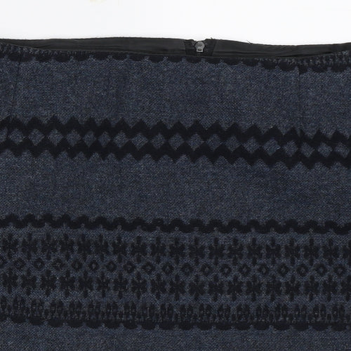 New Look Womens Blue   Mini Skirt Size 8