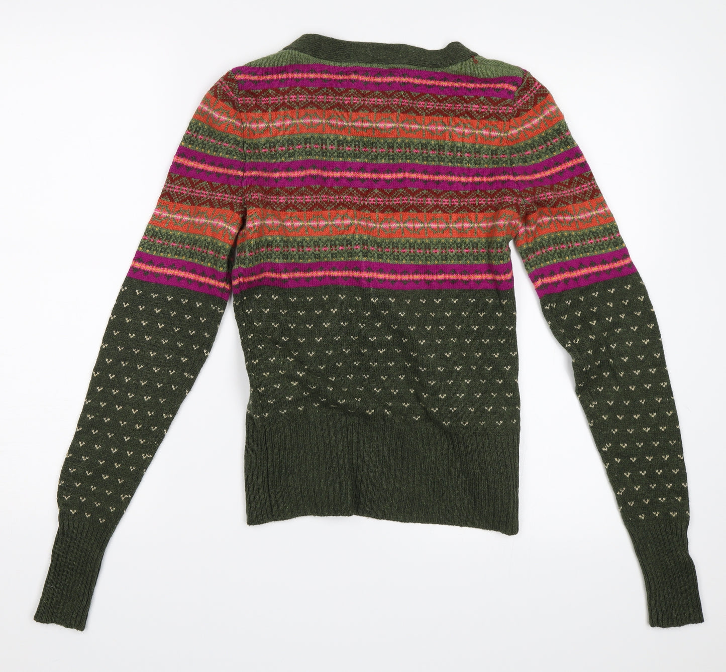 H&M Womens Green   Cardigan Jumper Size XS