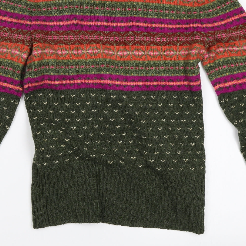 H&M Womens Green   Cardigan Jumper Size XS