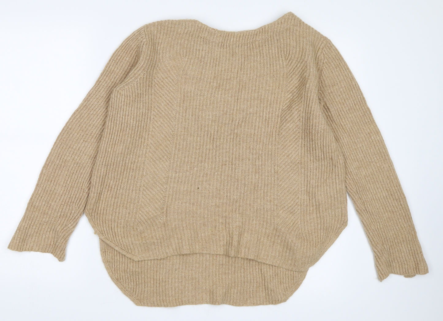 Marks and Spencer Womens Beige   Pullover Jumper Size 12