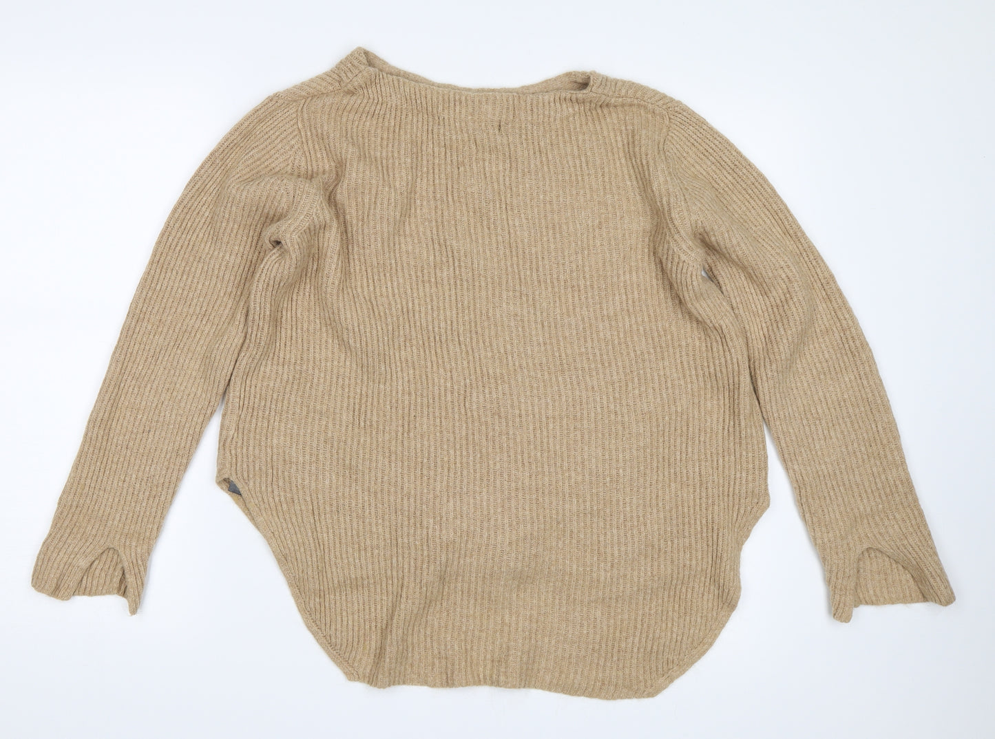 Marks and Spencer Womens Beige   Pullover Jumper Size 12