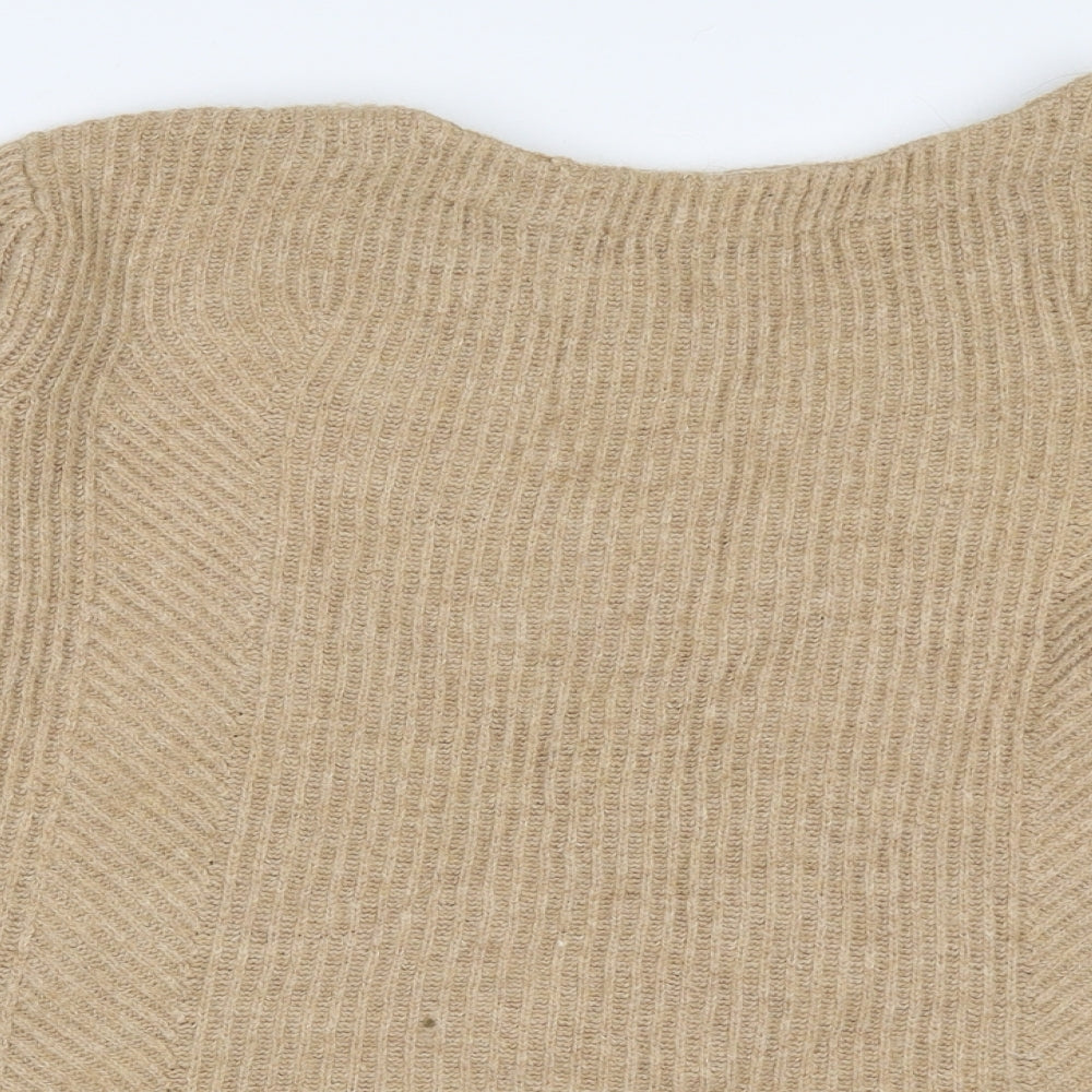 Marks and Spencer Womens Beige   Pullover Jumper Size 12