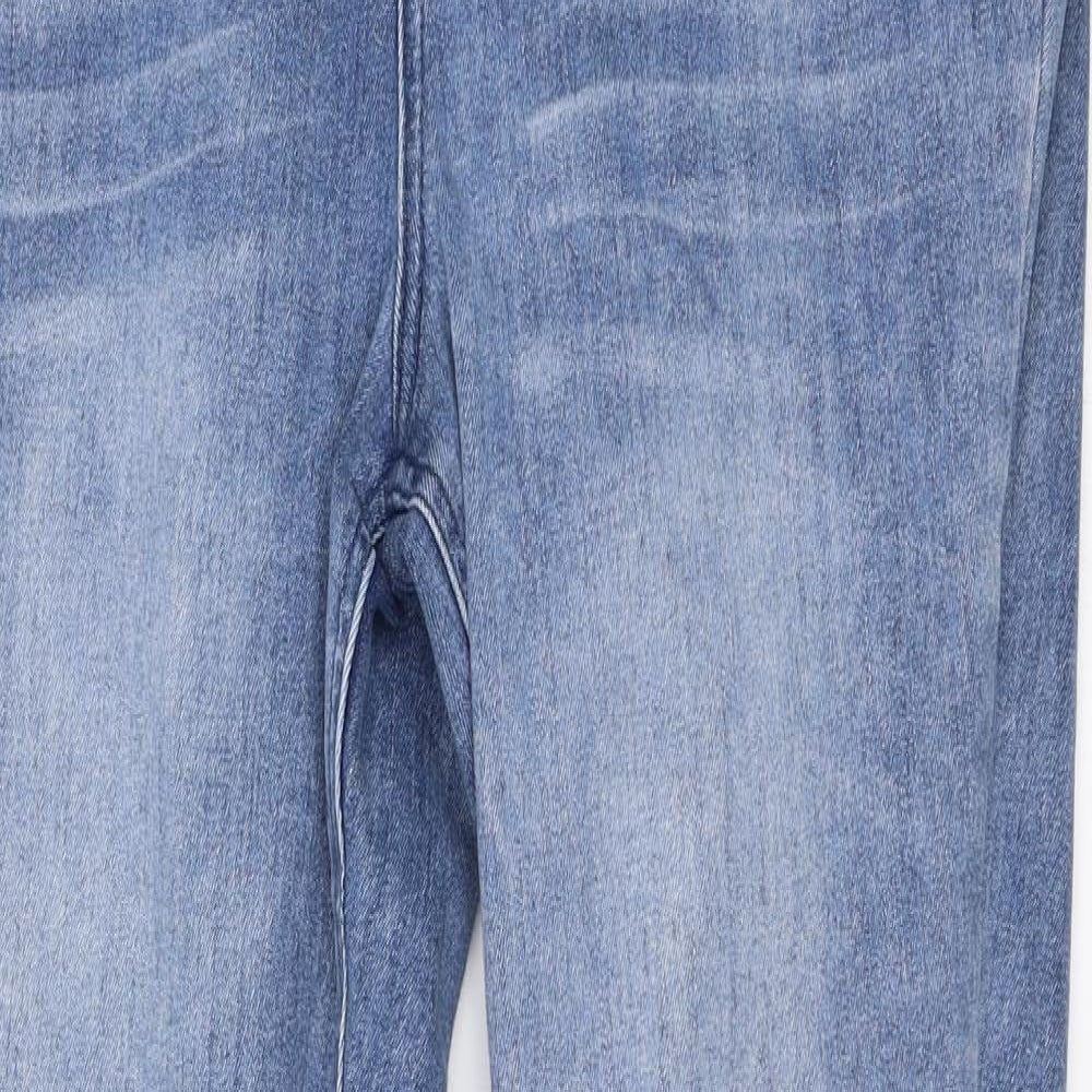 Very Womens Blue  Denim Skinny Jeans Size 14 L28 in