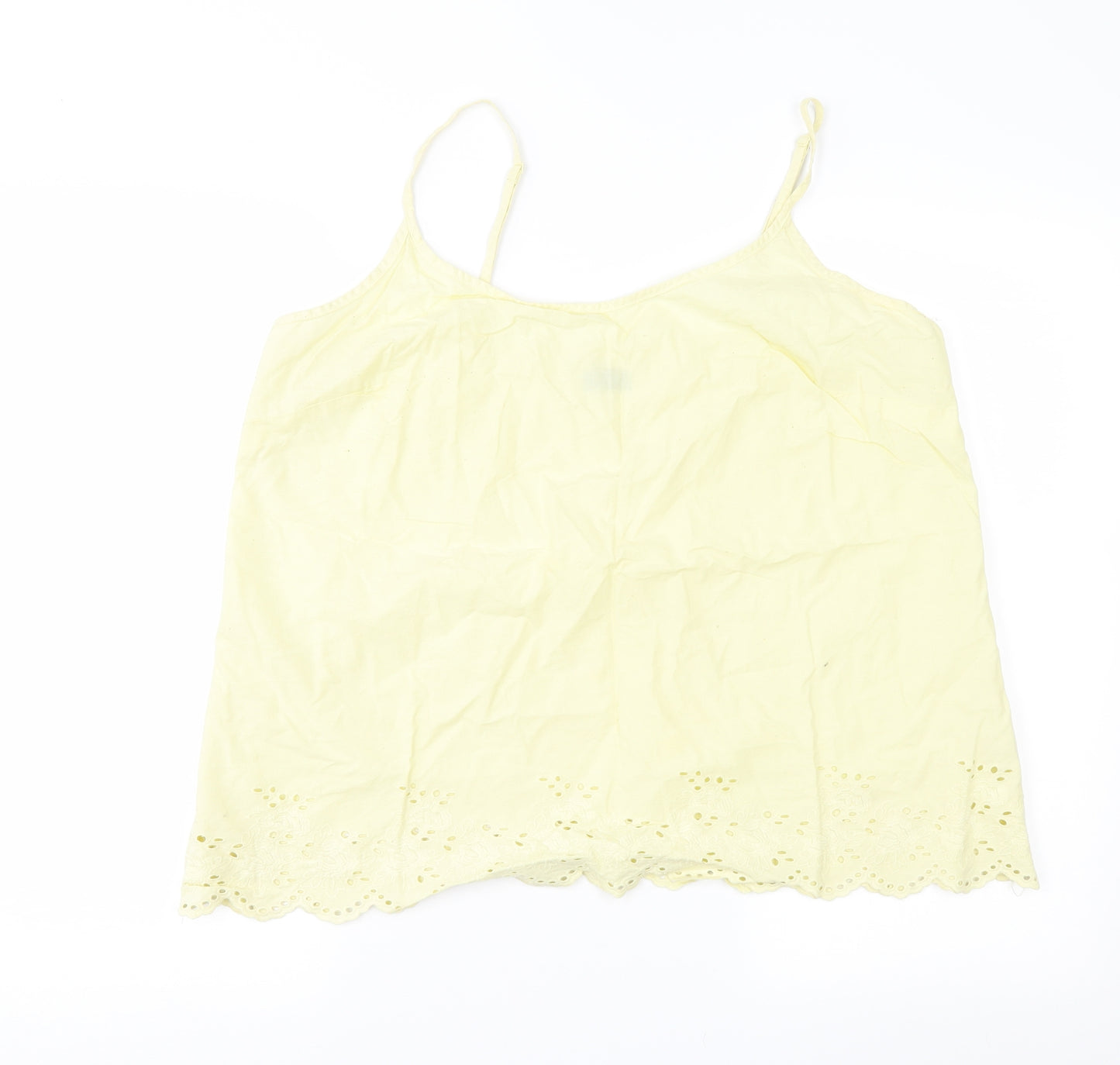 F&F Womens Yellow   Camisole Blouse Size 16