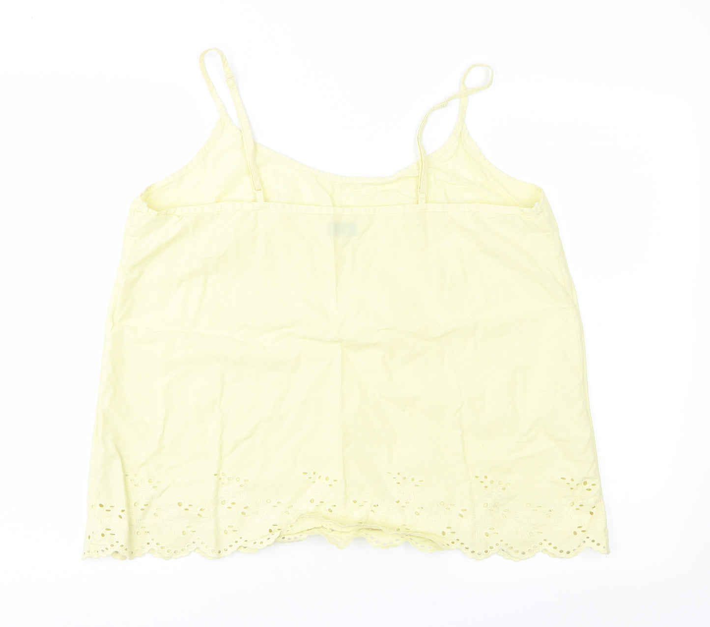 F&F Womens Yellow   Camisole Blouse Size 16