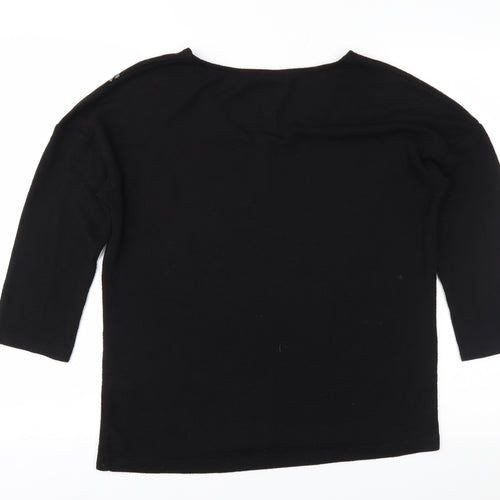 TU Womens Black   Pullover Jumper Size 10