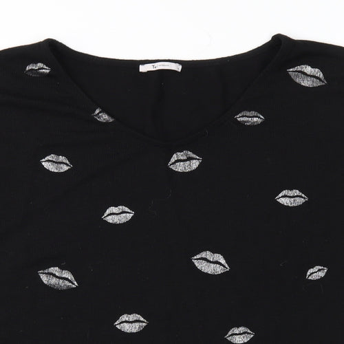 TU Womens Black   Pullover Jumper Size 10