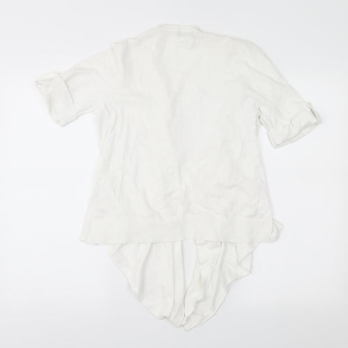 F&F Womens White   Cardigan Jumper Size 10