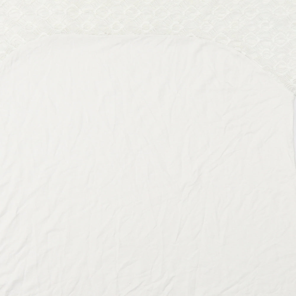 Saloos Womens White   Basic Blouse Size 16