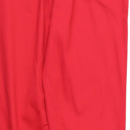 Gerard Womens Red   Chino Trousers Size 12 L30 in