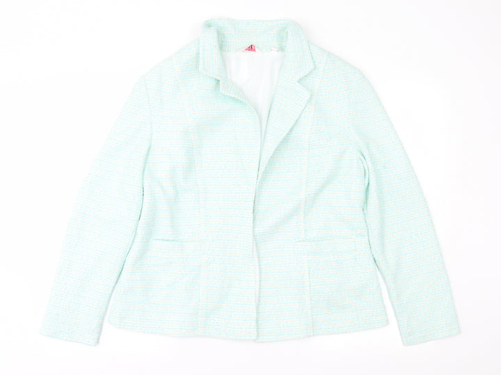 Julipa Womens Green Jacket Size 16