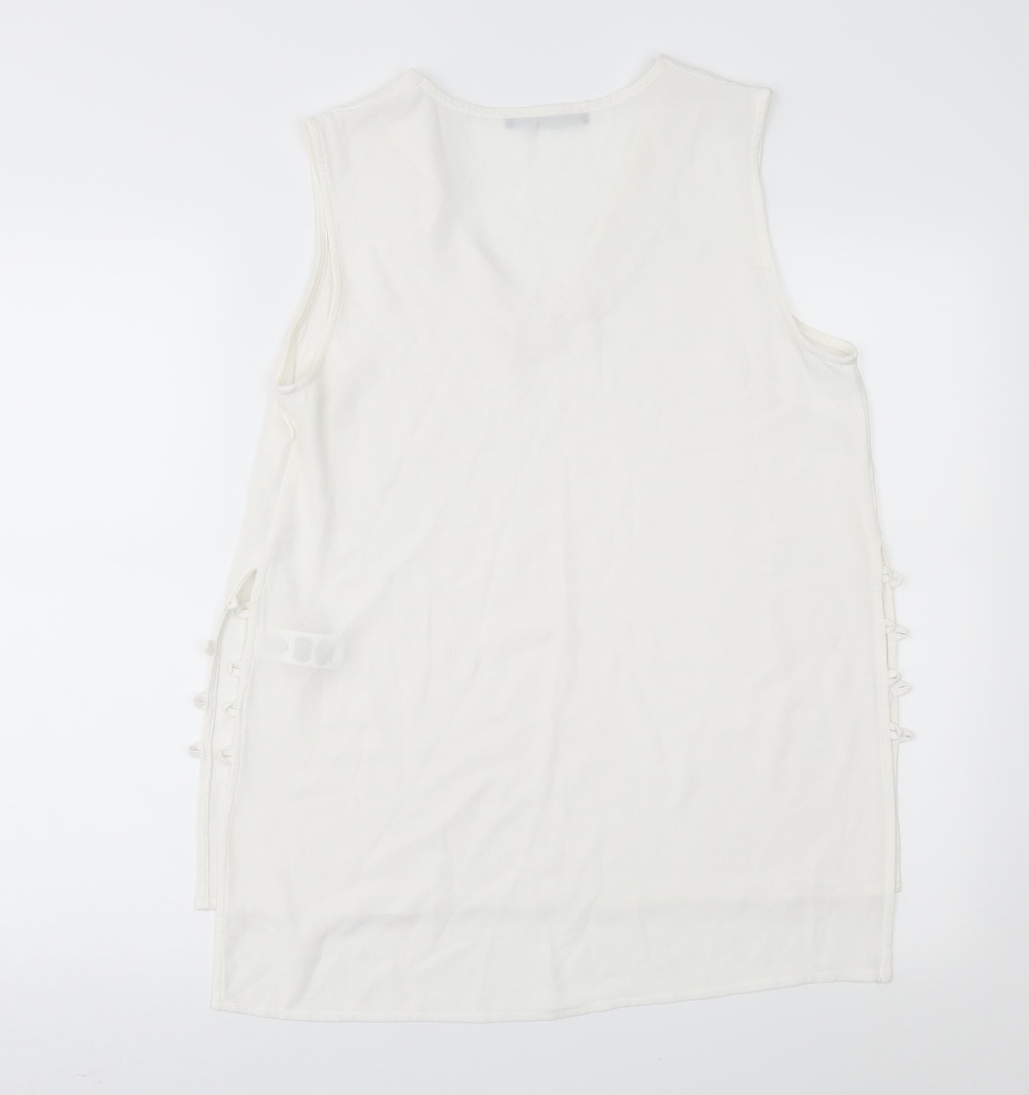 Atmosphere Womens White   Basic Blouse Size 12
