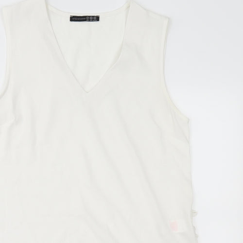 Atmosphere Womens White   Basic Blouse Size 12
