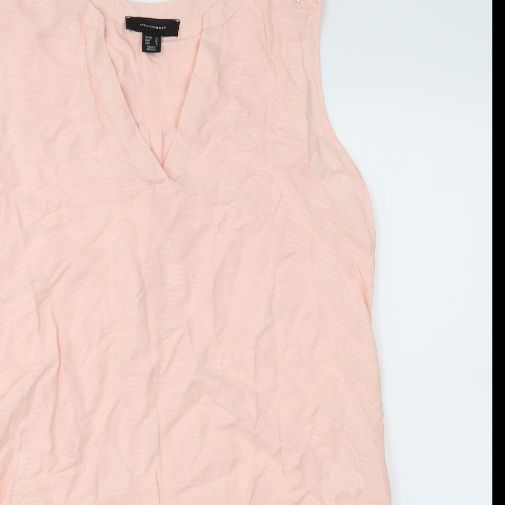 Atmosphere Womens Pink   Basic Blouse Size 10