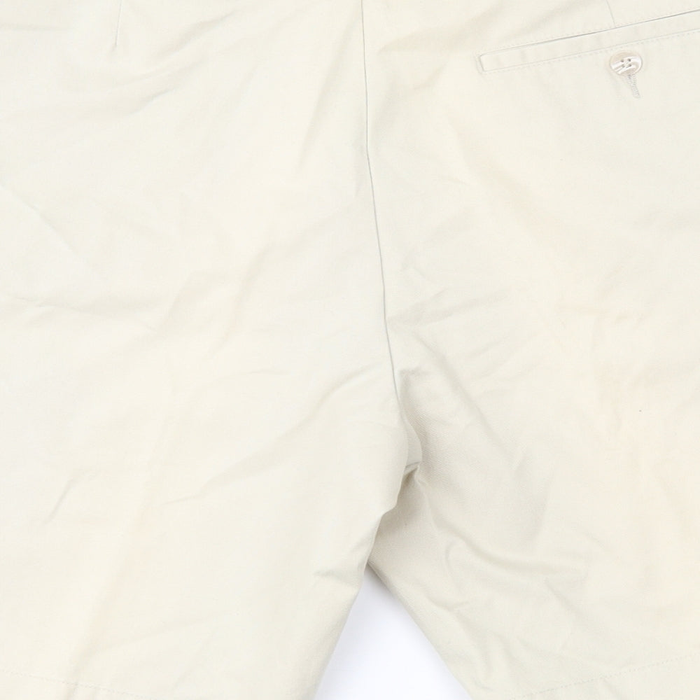 Farah Mens Beige   Chino Shorts Size 34 in