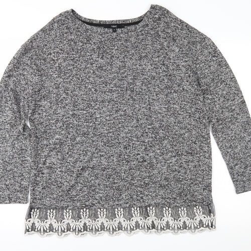 NEXT Womens Grey   Pullover Jumper Size 16