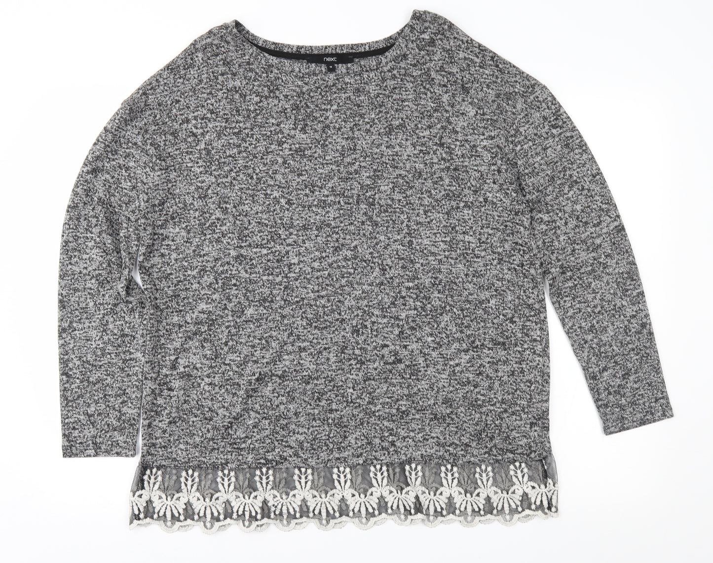 NEXT Womens Grey   Pullover Jumper Size 16