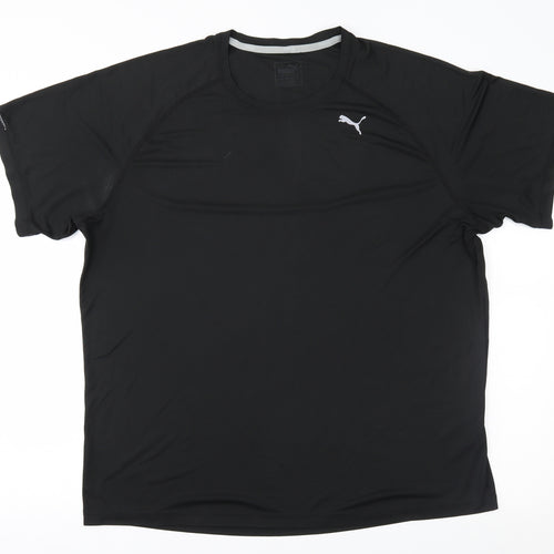 PUMA Mens Black    T-Shirt Size XL