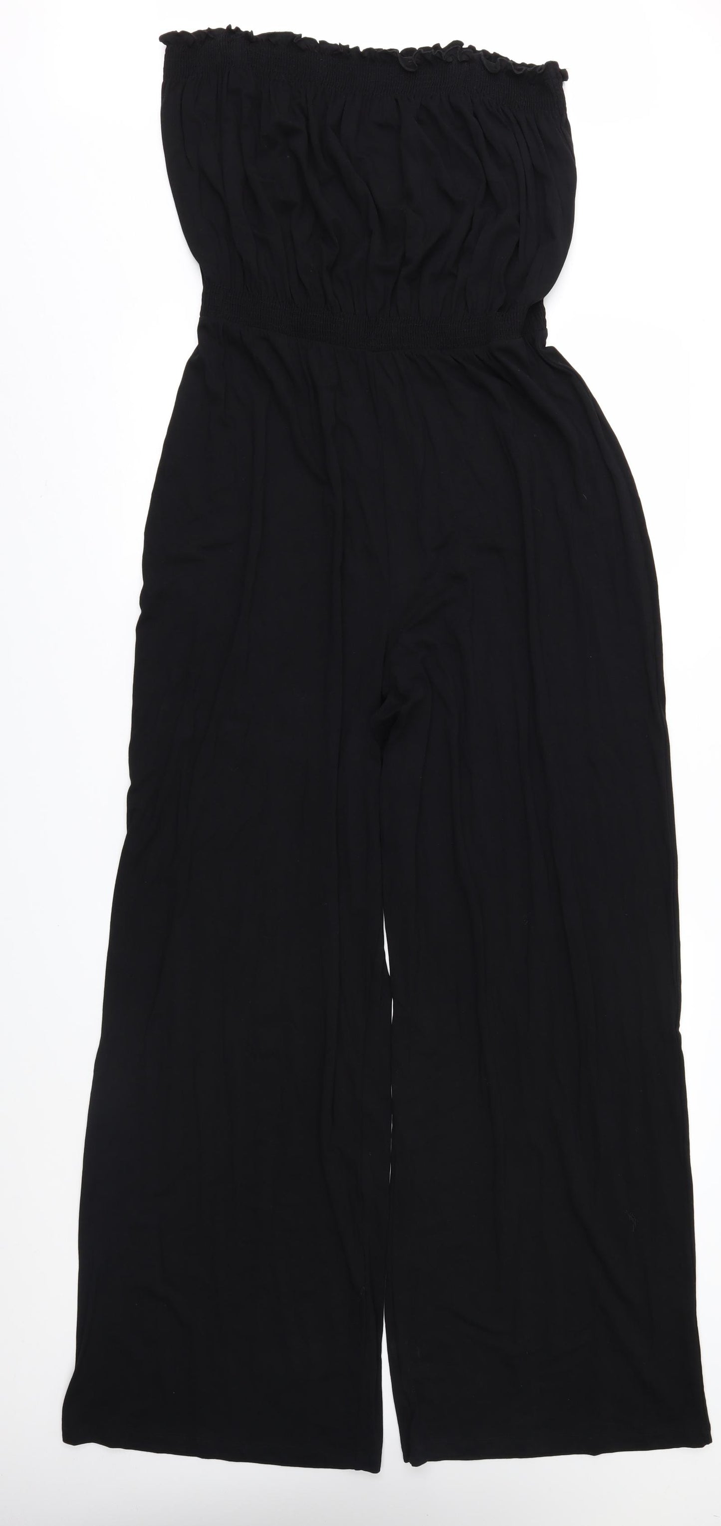 ASOS Womens Black   Jumpsuit One-Piece Size 16 L34 in