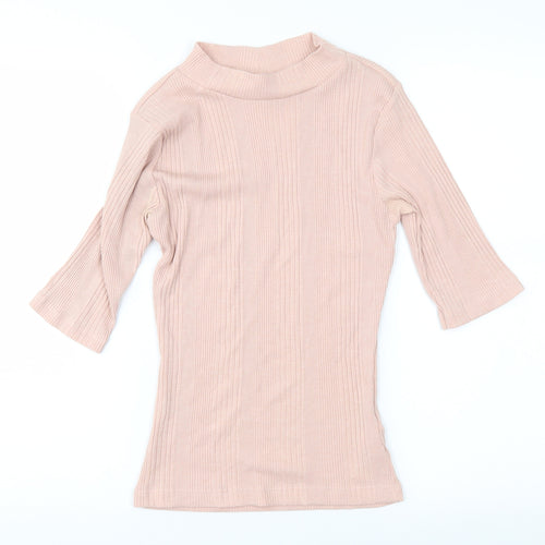New Look Womens Pink   Basic T-Shirt Size 6