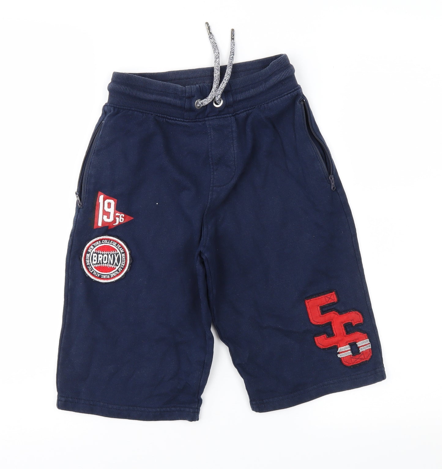 George Boys Blue   Sweat Shorts Size 9-10 Years