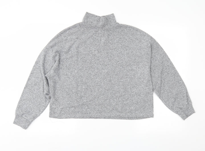 New Look Womens Grey   Pullover Jumper Size L
