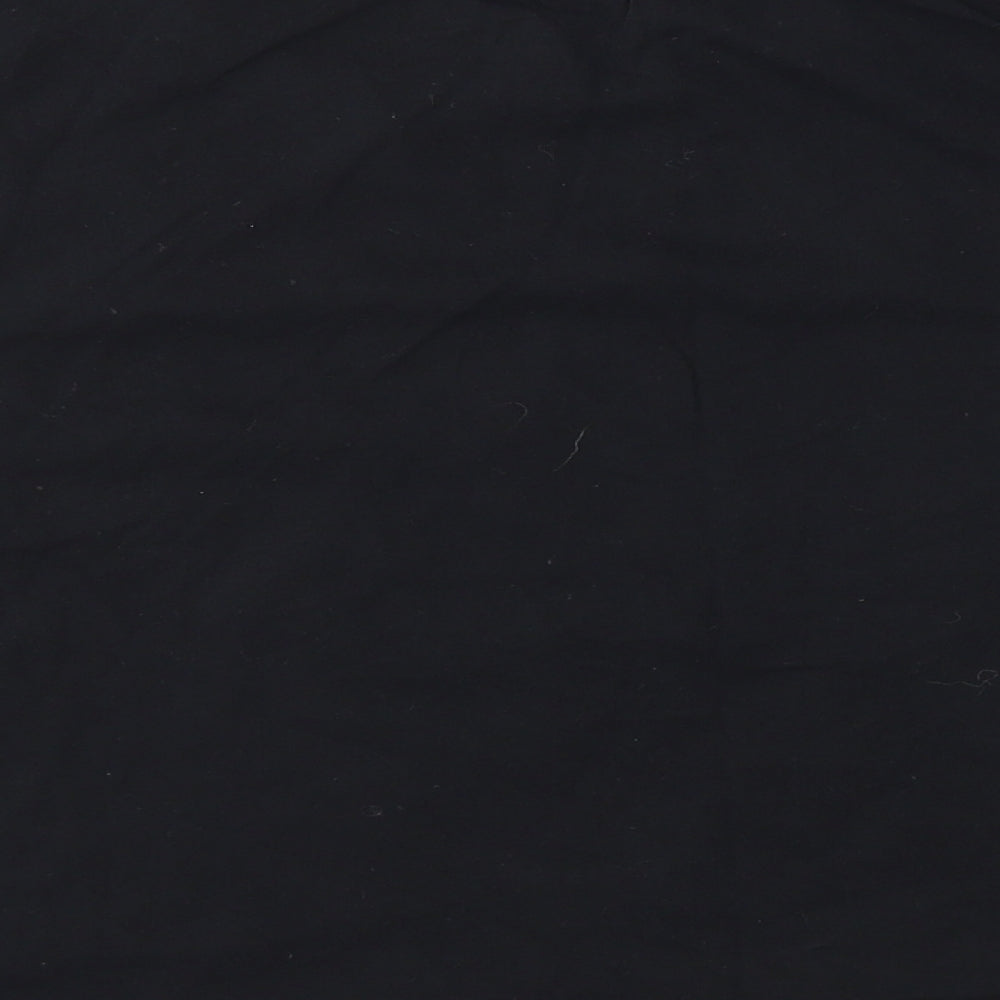 Calvin Klein Womens Black   Cropped T-Shirt Size S