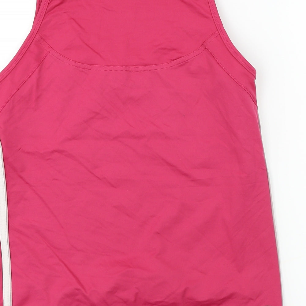 adidas  Womens Pink   Basic T-Shirt Size 18