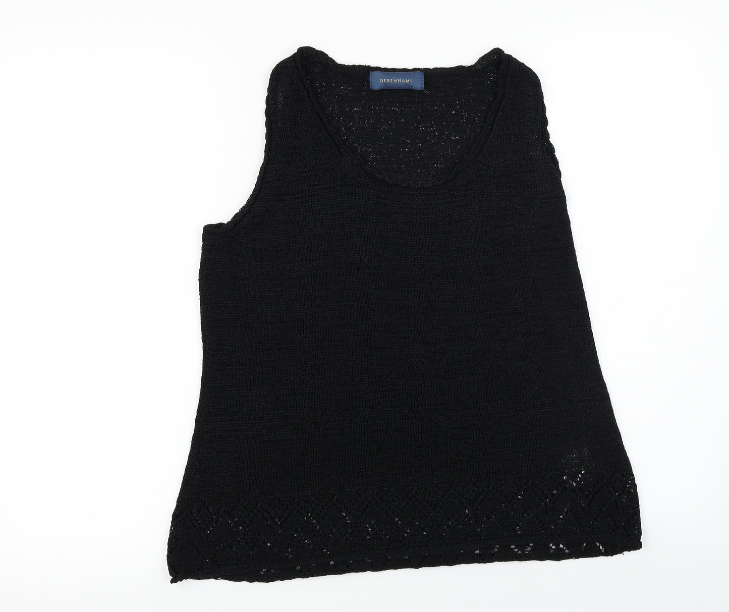 Debenhams  Womens Black   Basic T-Shirt Size 16