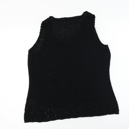 Debenhams  Womens Black   Basic T-Shirt Size 16