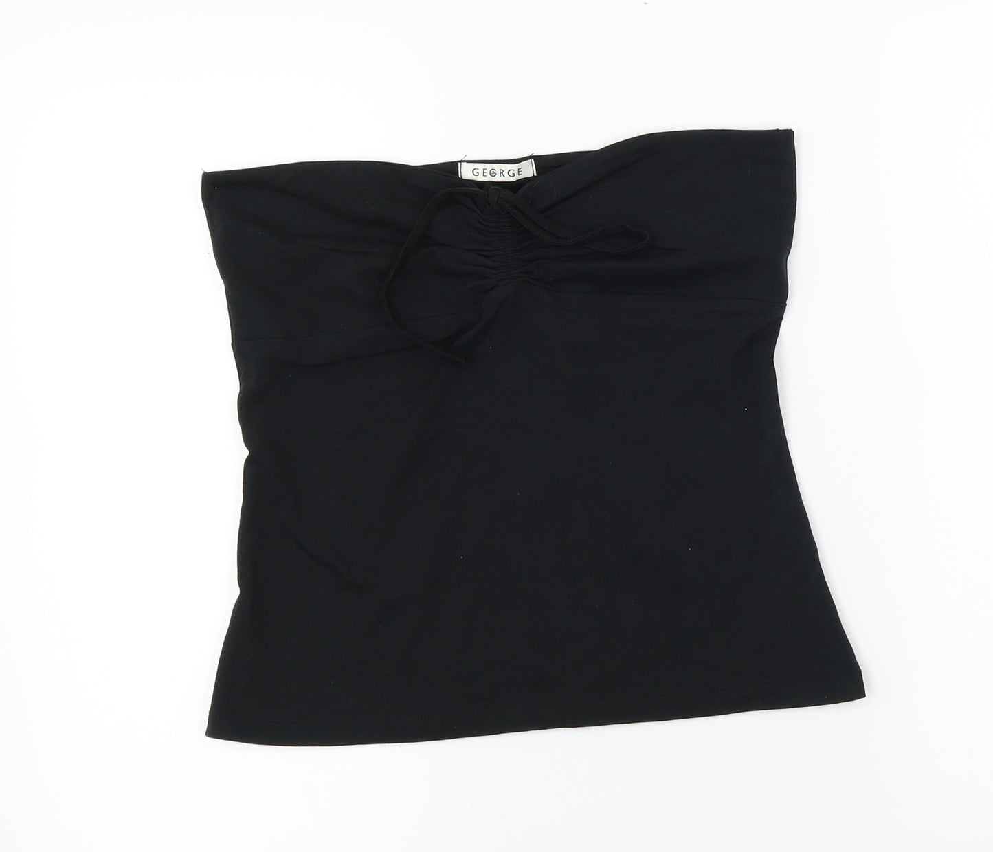 George  Womens Black   Basic T-Shirt Size 14