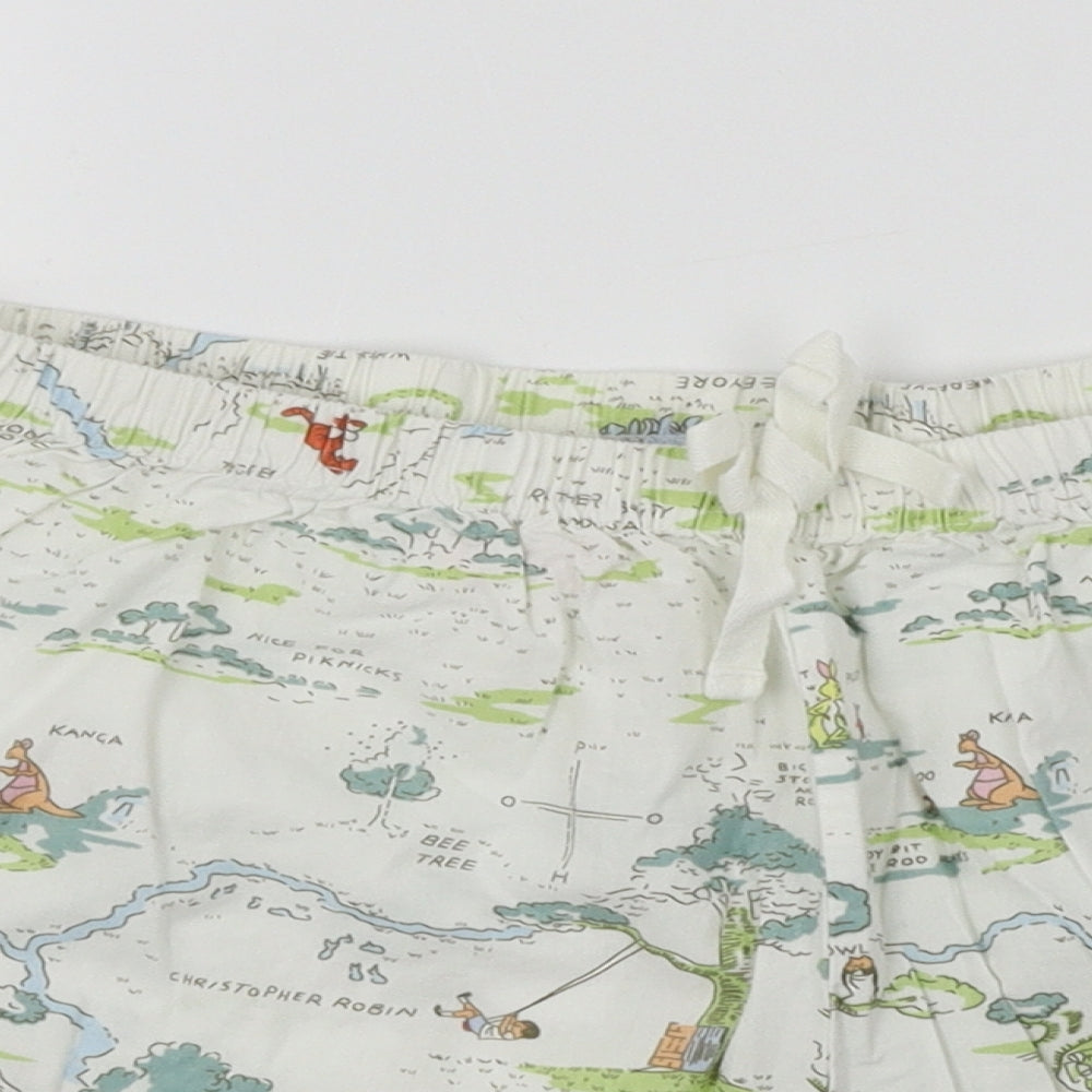 love to lounge    Womens White   Cut-Off Shorts Size M